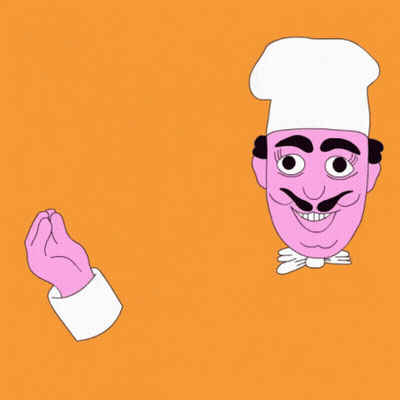 Cartoon Penguin Saying I'm Hungry GIF