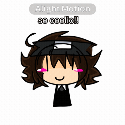 Cartoon Person Alight Motion So Coolio GIF