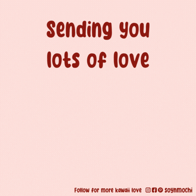 Cartoon Person Holding Basket Of Hearts Saying Good Morning Love GIF