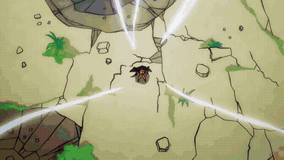 Cartoon Person In A Cave GIF