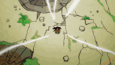 Cartoon Person In A Cave GIF