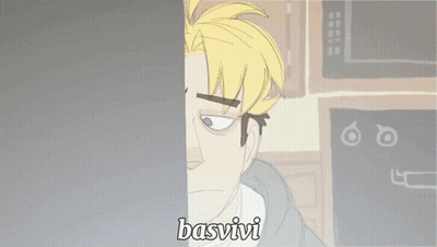 Cartoon Person In Refrigerator With Basvivi GIF