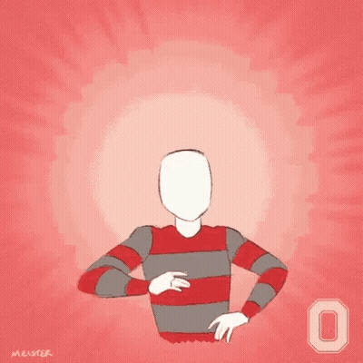 Cartoon Person Making Heart With Hands GIF