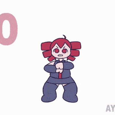 Cartoon Person Saying Ay GIF