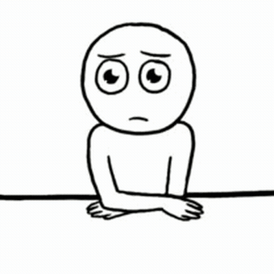 Cartoon Person Sitting In Puddle Crying GIF