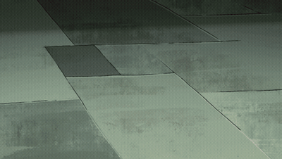 Cartoon Person Standing On Tile Floor GIF