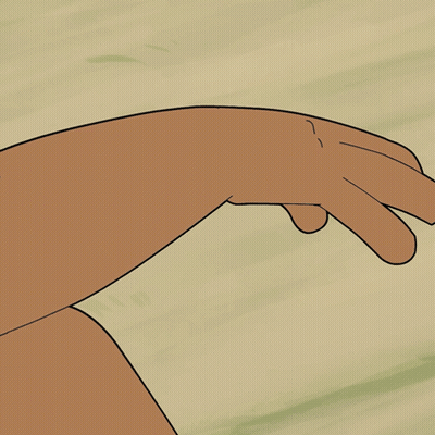 Cartoon Person Wearing Watch GIF