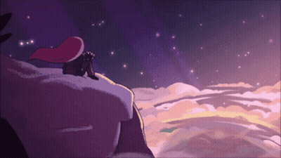 Cartoon Person With Candle GIF