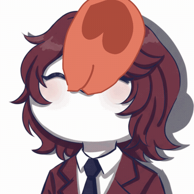 Cartoon Person With Heart On Nose GIF