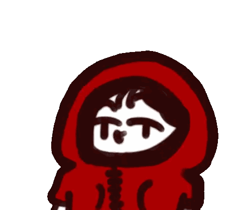 Cartoon Person With Lightning Bolt Sticker