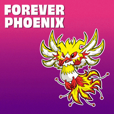 Cartoon Phoenix Saying Forever Phoenix GIF