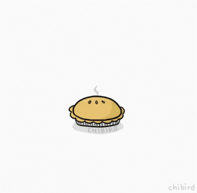Cartoon Pie Saying You Are A Pie GIF