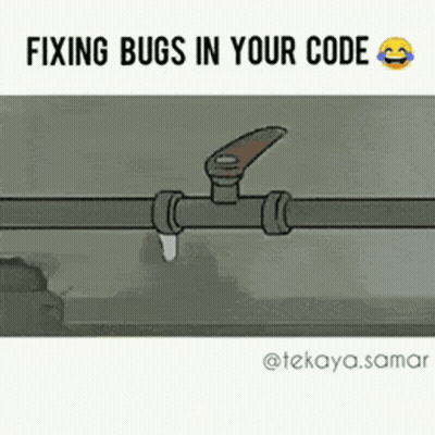 Cartoon Pipe Fixing Bugs In Your Code GIF