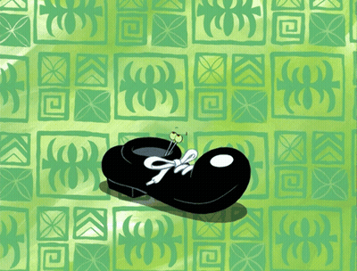 Cartoon Plane Flying GIF
