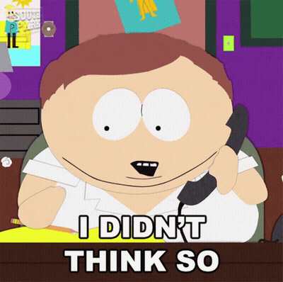 Cartoon Pointing At TV Saying Coincidence I Think Not GIF