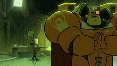 Cartoon Pressing Snitch Button GIF