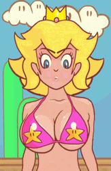 Cartoon Princess Peach GIF