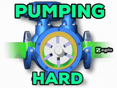 Cartoon Pump Saying Pumping Hard GIF