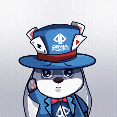Cartoon Rabbit In Top Hat With Dewa Poker GIF