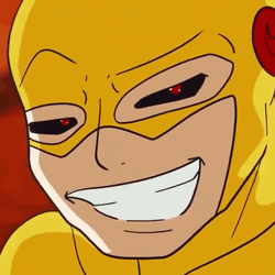 Cartoon Reverse Flash Talking Comic Character GIF