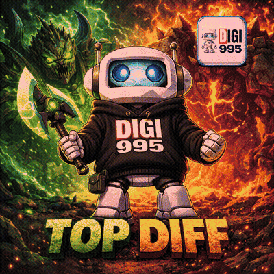 Cartoon Robot In Digi 995 Top Diff Hoodie GIF