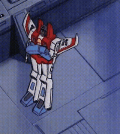 Cartoon Robot Standing On Floor GIF