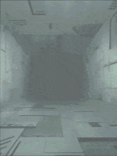 Cartoon Robot With Green Helmet GIF