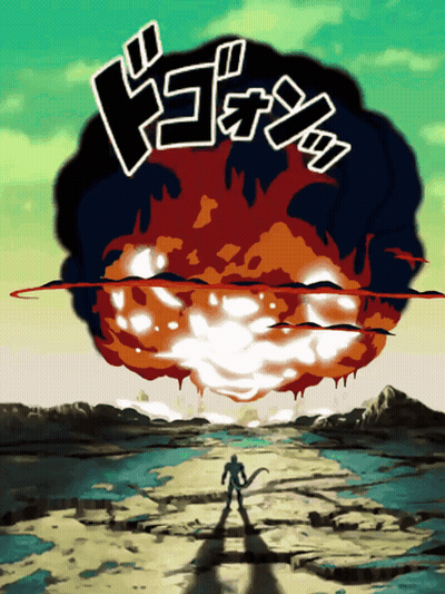 Cartoon Robot With Green Helmet GIF