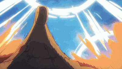 Cartoon Roof With Sun Shining Through GIF