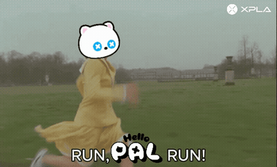 Cartoon Running Run Pal Run GIF
