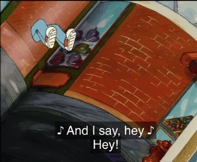 Cartoon Saying And I Say Hey Hey GIF