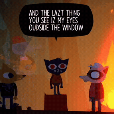 Cartoon Saying And The Last Thing You See Iz My Eyes Outside The Window GIF