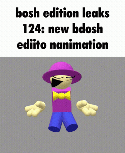 Cartoon Saying Bosh Edition Leaks 124 New Bdosh Edito Nanimation GIF