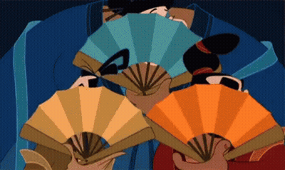Cartoon Saying Breathe With Me Holding Another Character GIF