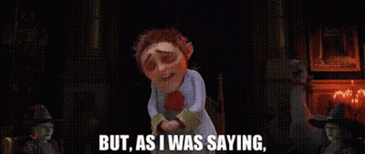 Cartoon Saying But As I Was Saying In Dark Room GIF