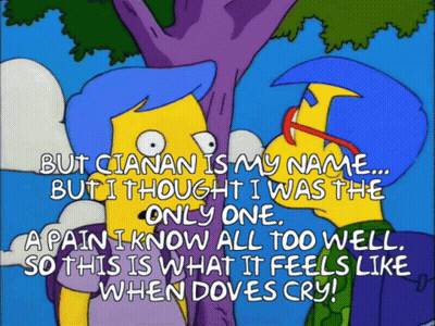 Cartoon Saying Cianan Is My Name GIF