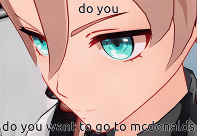 Cartoon Saying Do You Want McDonalds GIF
