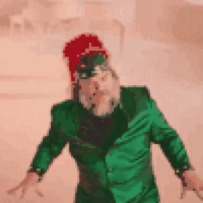 Cartoon Saying Dude I Was Joking Next To Man In Yellow Shirt GIF