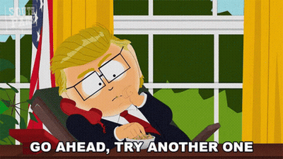 Cartoon Saying Go Ahead Try Another One GIF