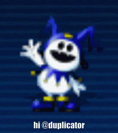 Cartoon Saying Hi @ Duplicator GIF
