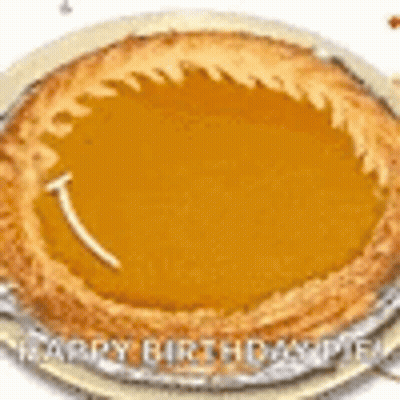 Cartoon Saying I Don't Want To Be A Pie GIF
