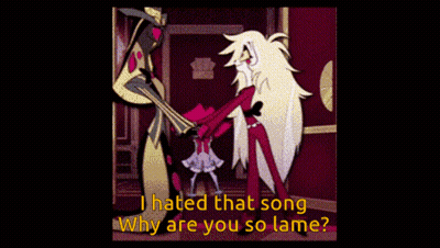 Cartoon Saying I Hated That Song Why So Lame GIF