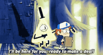 Cartoon Saying I'll Be Here For You GIF