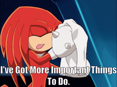 Cartoon Saying I've Got More Important Things To Do GIF