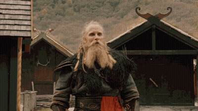 Cartoon Saying It Doesn't Matter Beard Outside GIF
