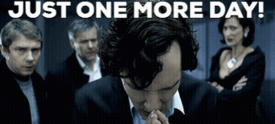 Cartoon Saying Last Day GIF