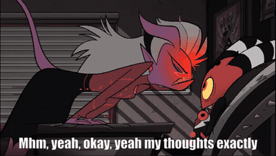 Cartoon Saying Mhm Yeah Okay Yeah My Thoughts Exactly GIF