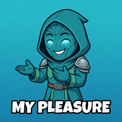 Cartoon Saying My Pleasure GIF