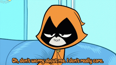 Cartoon Saying Oh Dont Worry About Me I Dont Really Care GIF