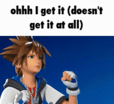 Cartoon Saying Ohh I Get It Doesn't Get It At All GIF